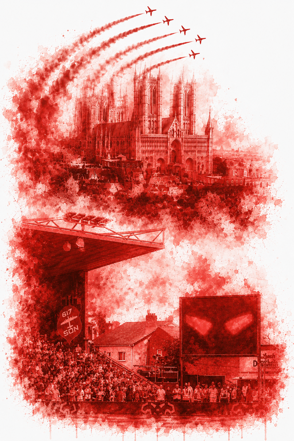 Lincoln artwork representing D.A. Fillingham
